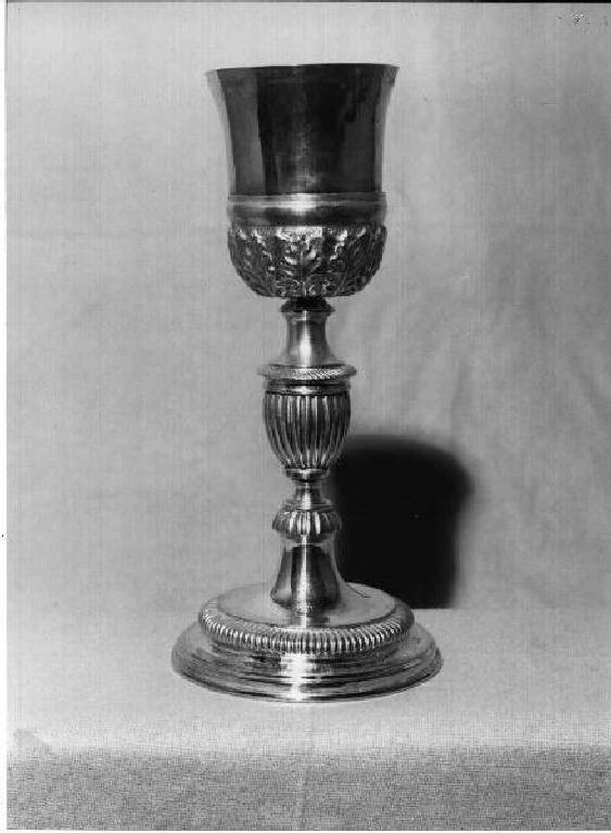 calice - bottega liguro-piemontese (sec. XIX)