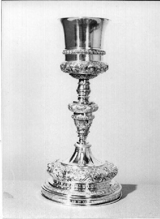 calice - bottega ligure (primo quarto sec. XX)