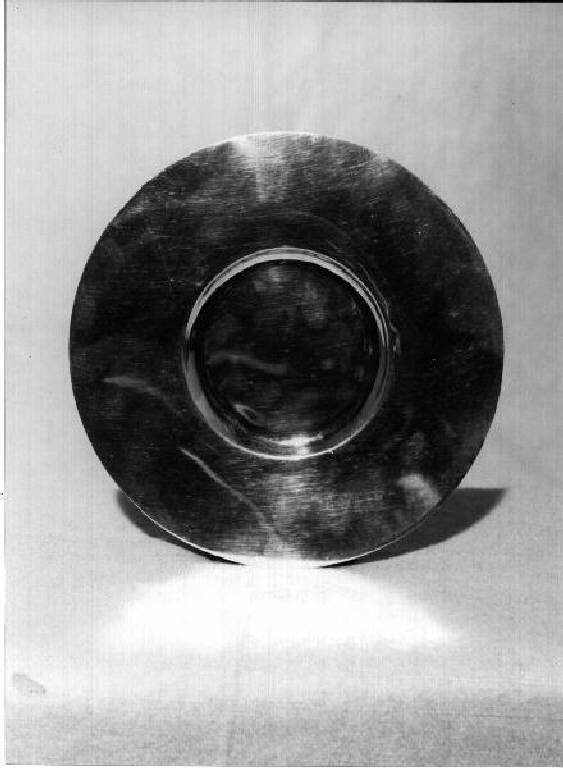 patena - bottega ligure (primo quarto sec. XX)