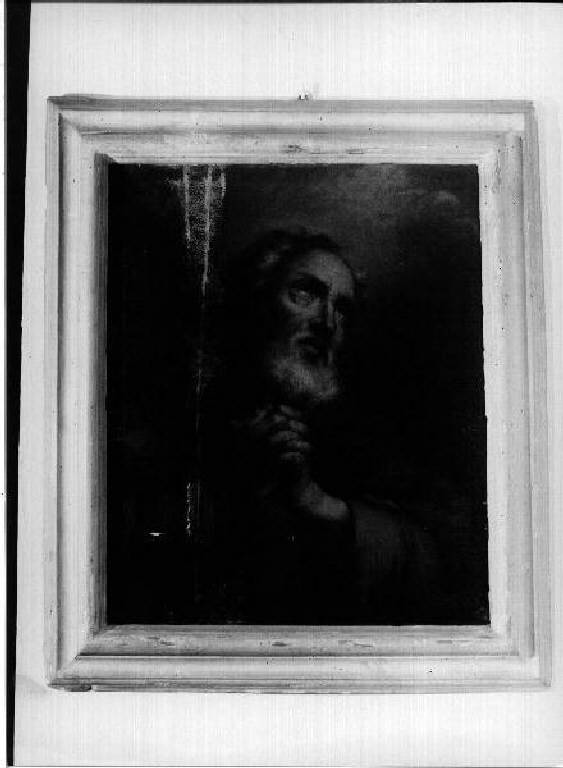 santo cappucino (dipinto) di Ratti Carlo Giuseppe (attribuito) (sec. XVIII)