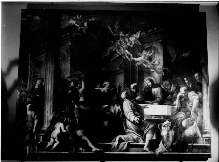 ultima cena (dipinto) di Piola Domenico (seconda metà sec. XVII)