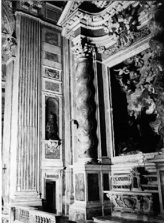 decorazione plastica, elemento d'insieme di Ponsonelli Giacomo Antonio, Quadro Gaetano Maria (prima metà sec. XVIII)