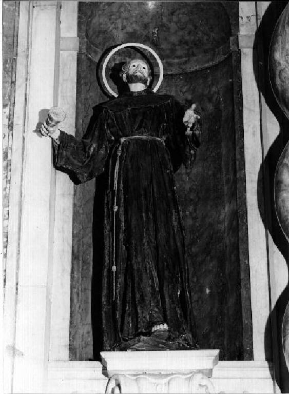 San Giacomo della Marca (statua, elemento d'insieme) di Maragliano Anton Maria (attribuito) (prima metà sec. XVIII)