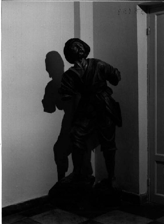 scudiero (statua) di Maragliano Anton Maria (prima metà sec. XVIII)