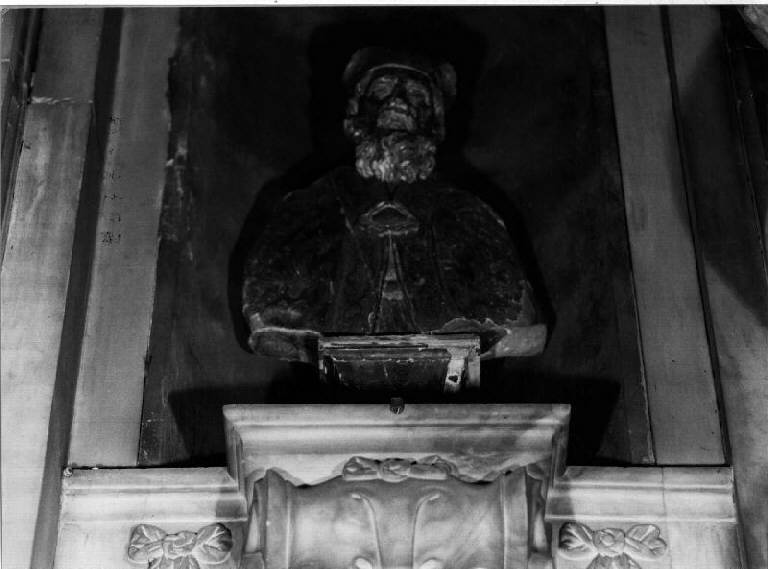 Santo vescovo (busto) - bottega genovese (sec. XVIII)