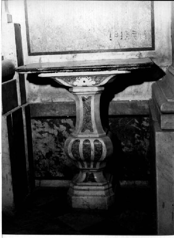 console - bottega genovese (seconda metà sec. XVII)