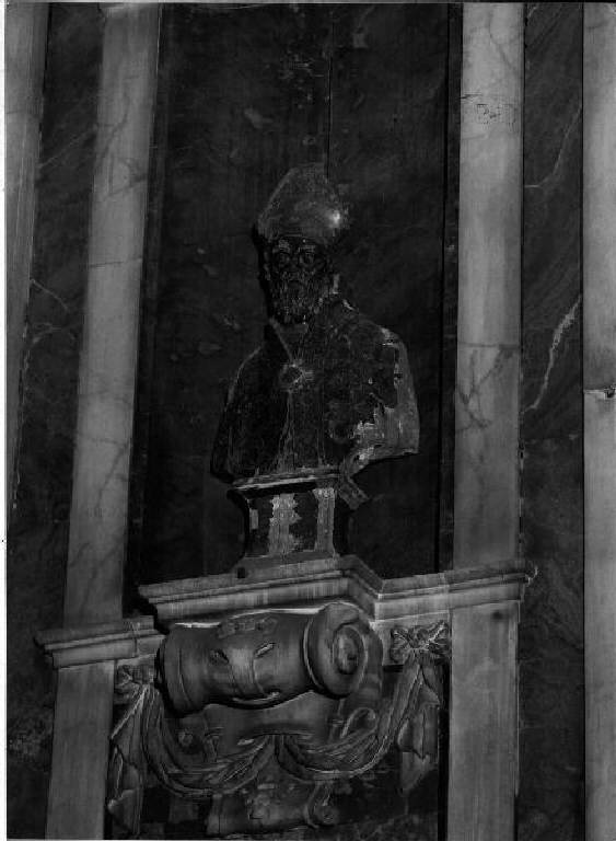 Santo vescovo (busto) - bottega genovese (sec. XVIII)