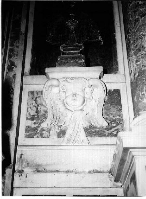 mensolone - bottega genovese (seconda metà sec. XVII)