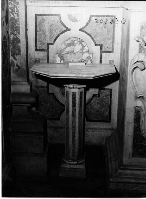 console - bottega genovese (seconda metà sec. XVII)