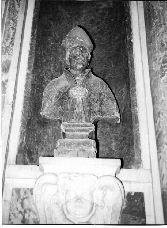 Santo vescovo (busto) - bottega genovese (sec. XVIII)
