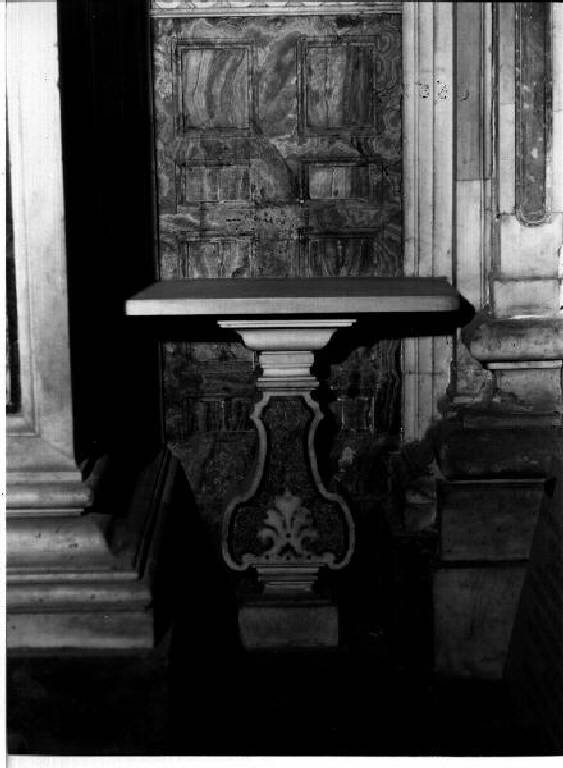 console - bottega genovese (primo quarto, metà sec. XIX, sec. XX)