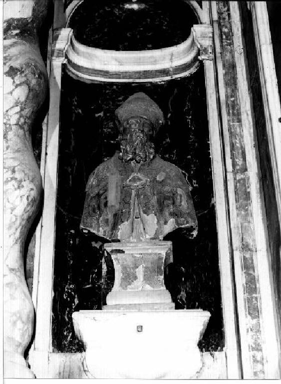 Santo vescovo (busto) - bottega genovese (sec. XVIII)