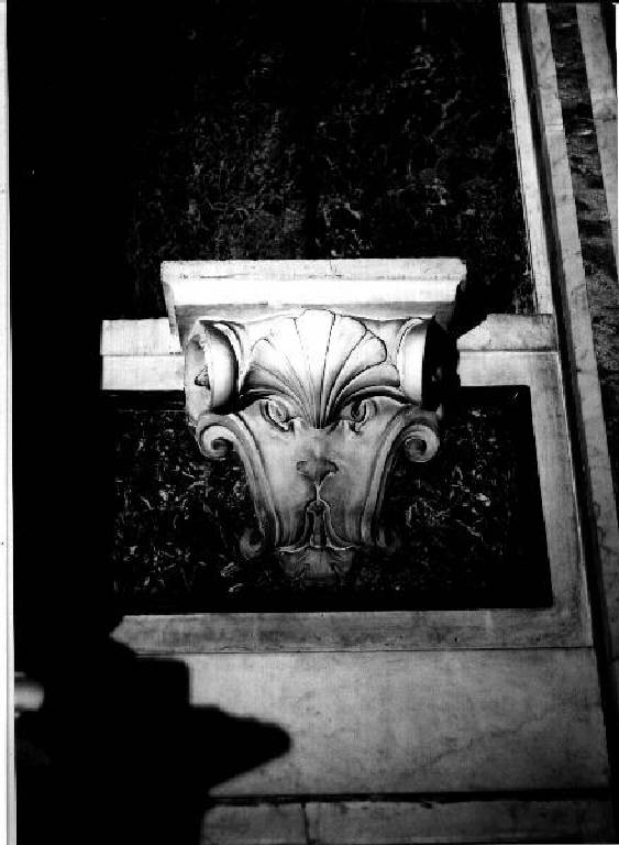 mensolone - bottega genovese (seconda metà sec. XVIII)