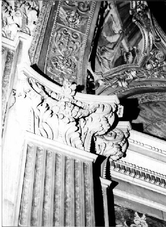 capitello composito di Casella Giovanni Domenico detto Scorticone, Porta Giovanni Giacomo (sec. XVII)