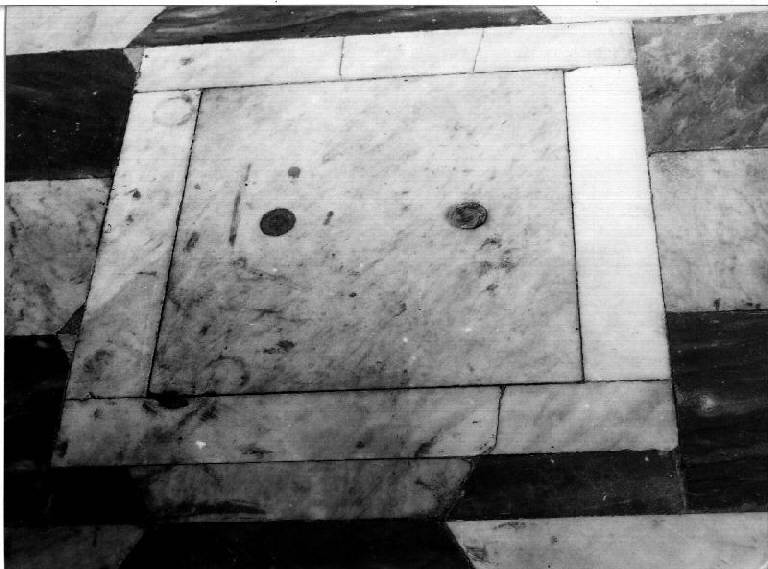 lapide tombale - bottega genovese (sec. XVII)