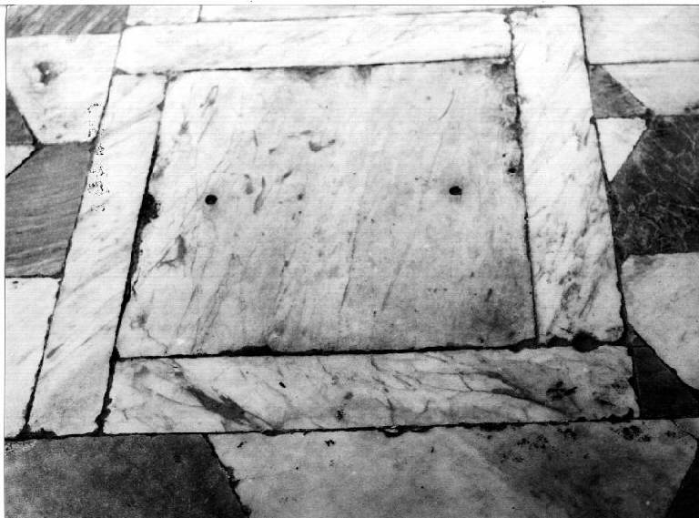 lapide tombale - bottega genovese (sec. XVII)