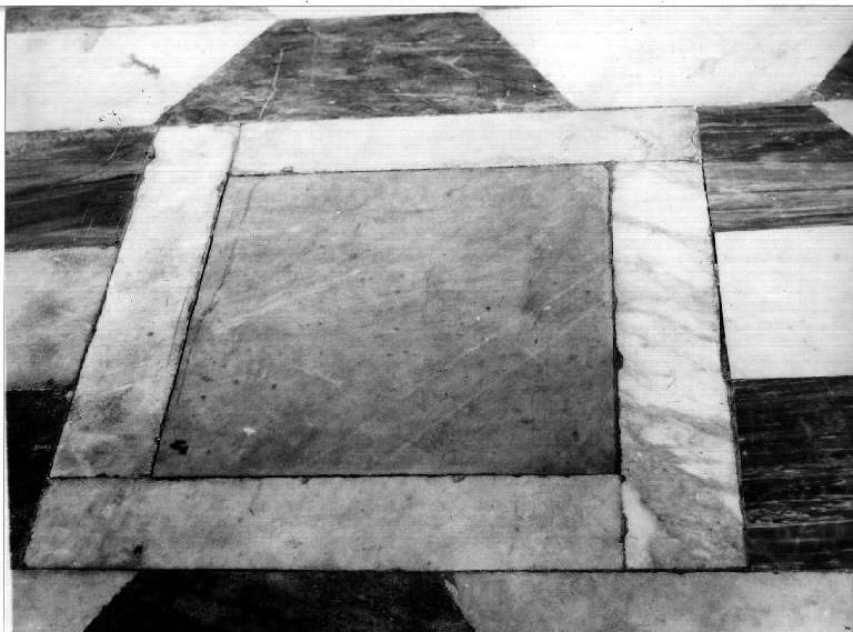 lapide tombale - bottega genovese (sec. XVII)