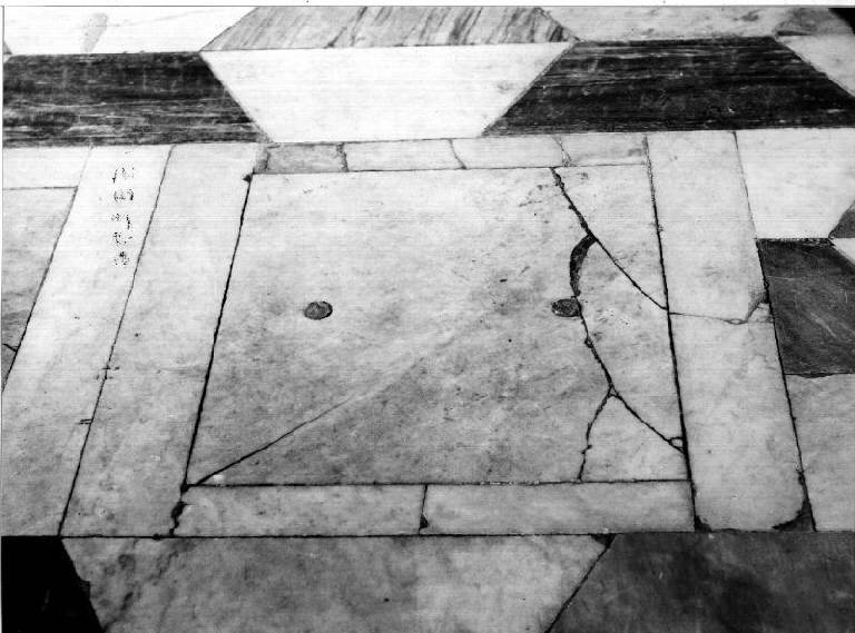 lapide tombale - bottega genovese (sec. XVII)