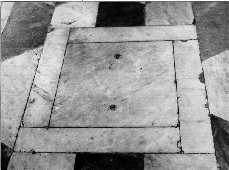 lapide tombale - bottega genovese (sec. XVII)