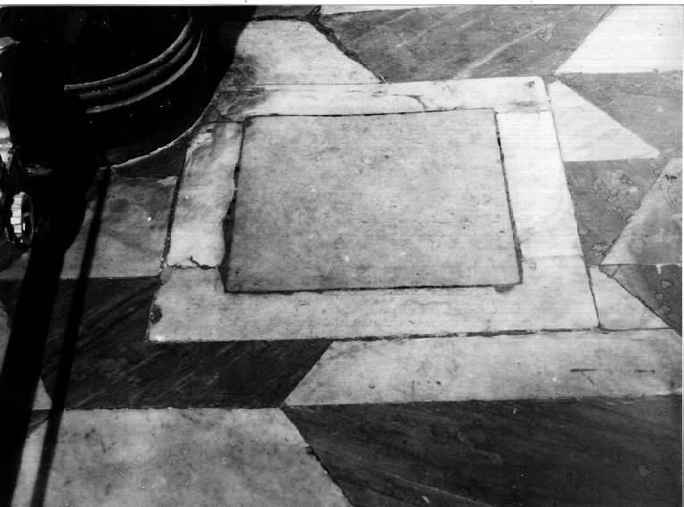 lapide tombale - bottega genovese (sec. XVII)