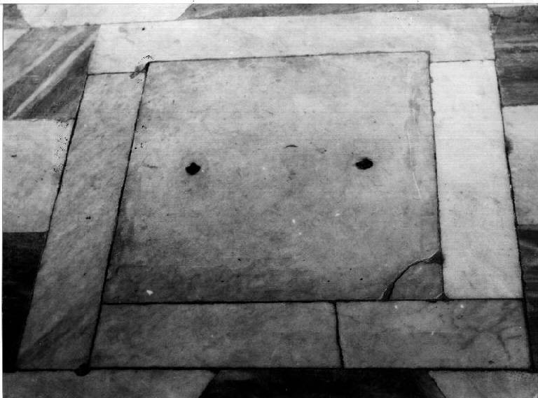 lapide tombale - bottega genovese (sec. XVII)