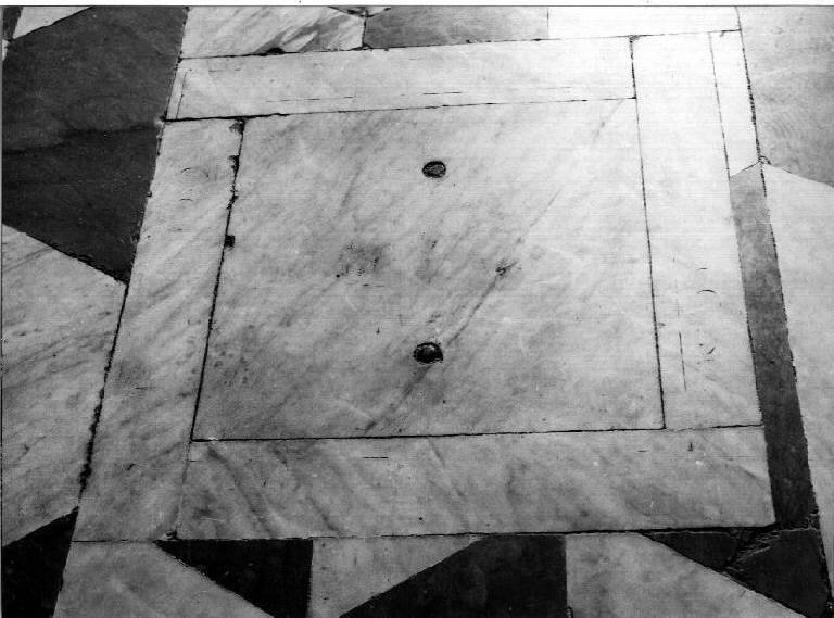 lapide tombale - bottega genovese (sec. XVII)