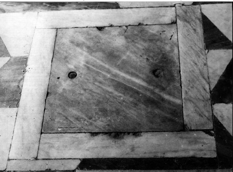 lapide tombale - bottega genovese (sec. XVII)