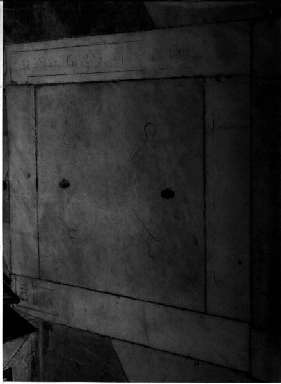 lapide tombale - bottega genovese (primo quarto sec. XVII)