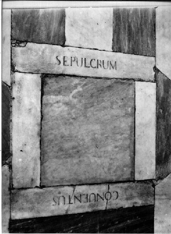 lapide tombale - bottega genovese (sec. XIX)