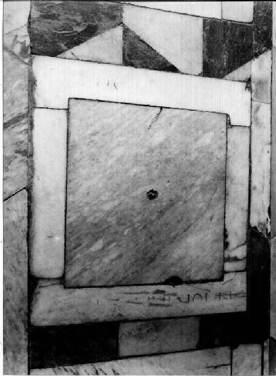 lapide tombale - bottega genovese (secondo quarto sec. XVII)