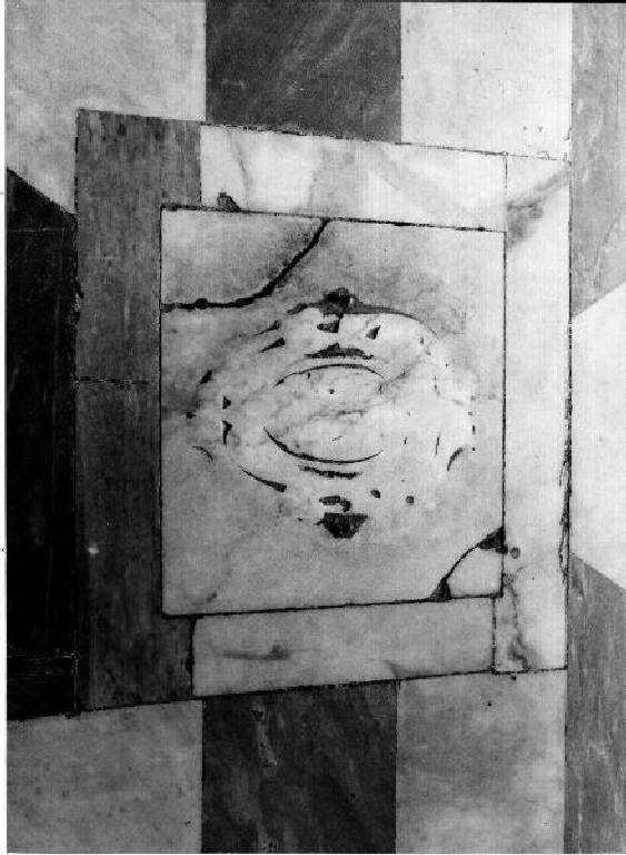 lapide tombale - bottega genovese (inizio sec. XVII)