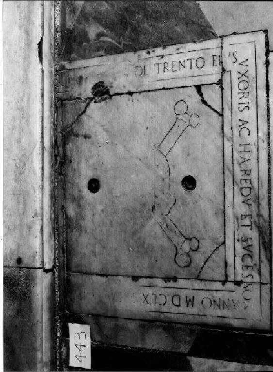 teschio (lapide tombale) - bottega genovese (terzo quarto sec. XVII)