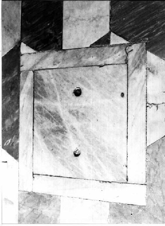 lapide tombale - bottega genovese (secondo quarto sec. XVII)