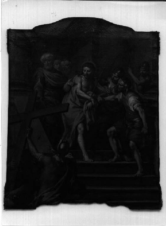 Ecce Homo (dipinto) di Badaracco Giovanni Raffaele (attribuito) (primo quarto sec. XVIII)