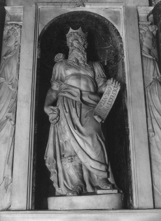 David (statua) di Carlone Taddeo (attribuito) (primo quarto sec. XVII)