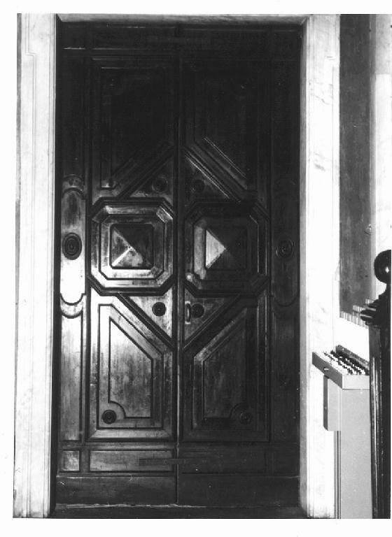 porta - a due battenti - ambito ligure (sec. XVIII)