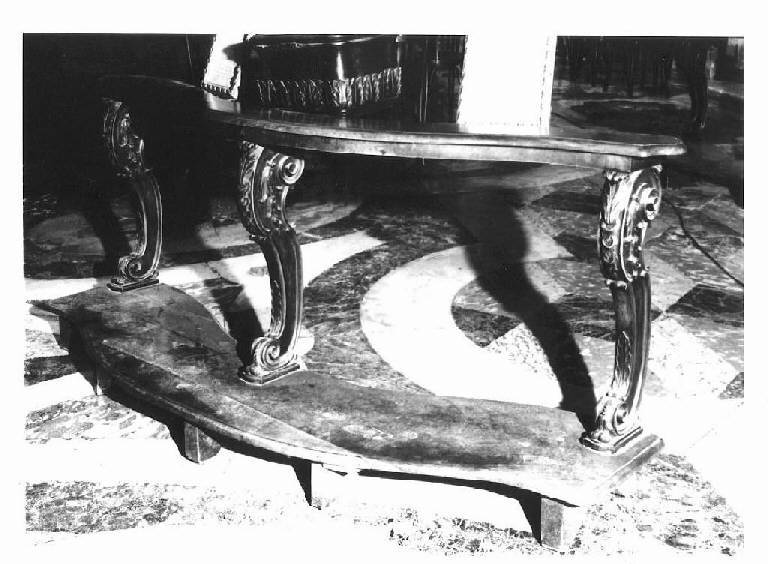inginocchiatoio - bottega ligure (sec. XVIII)