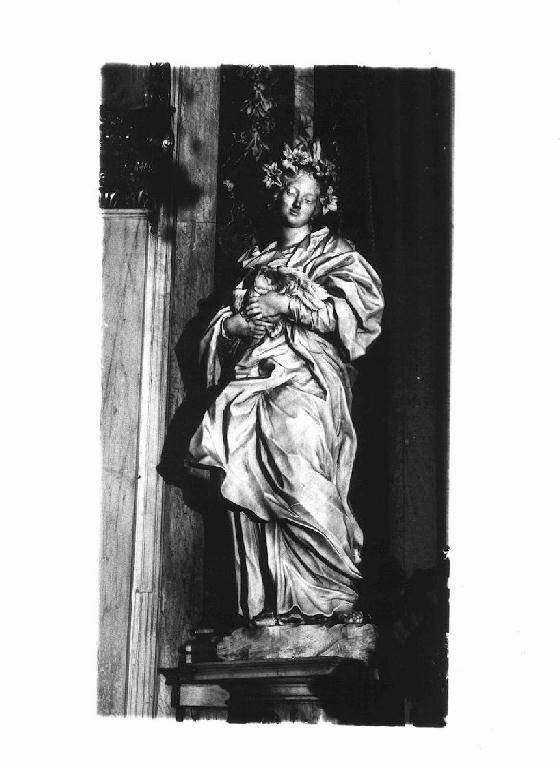 Purezza (statua) di Parodi Domenico, Biggi Francesco (primo quarto sec. XVIII)