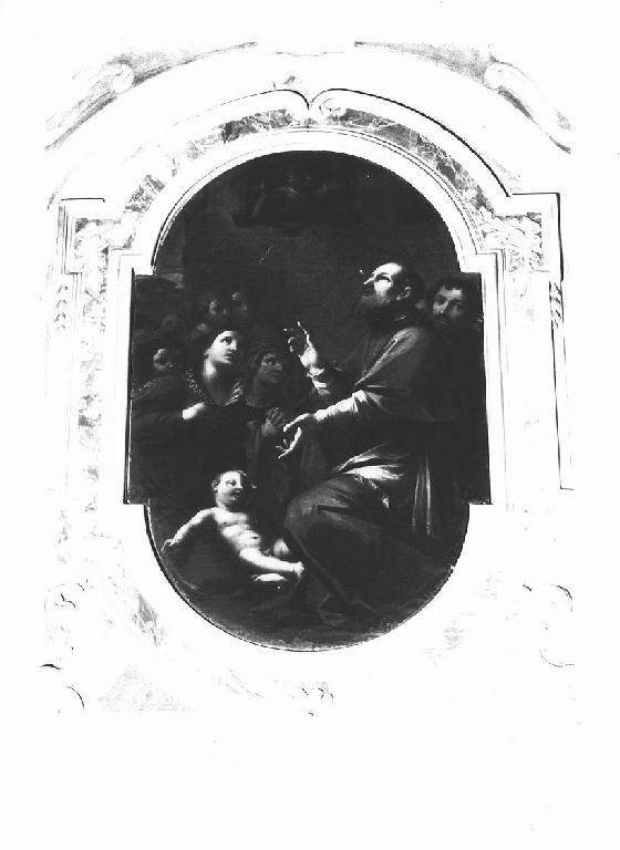 San Francesco di Sales resuscita un fanciullo (dipinto, ciclo) di Boni Giacomo Antonio (sec. XVIII)