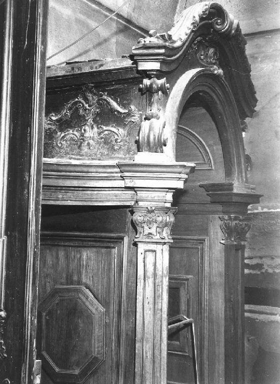 confessionale - bottega ligure (metà sec. XVIII)