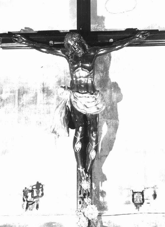 Cristo crocifisso (crocifisso, opera isolata) - ambito abruzzese (sec. XVIII)