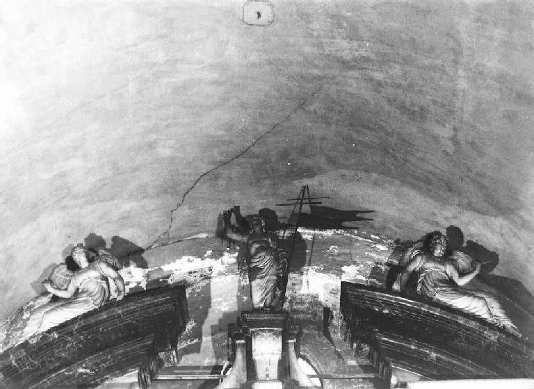 Cristo Salvatore (gruppo scultoreo, opera isolata) - ambito ligure (seconda metà sec. XVII)