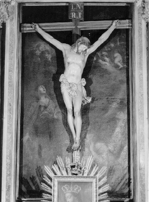 compianto sul Cristo morto (dipinto) di Badaracco Giovanni Raffaele (attribuito) (sec. XVII)
