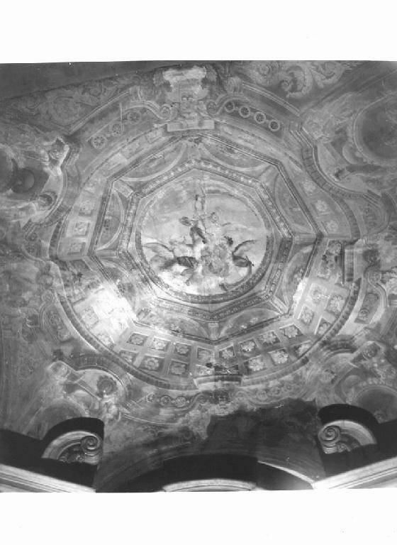 gloria di angeli (dipinto, opera isolata) - ambito ligure (seconda metà sec. XVIII)