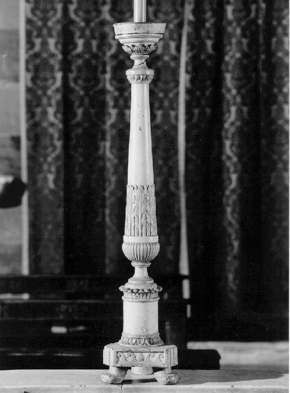 candeliere, serie - ambito ligure (seconda metà sec. XIX)