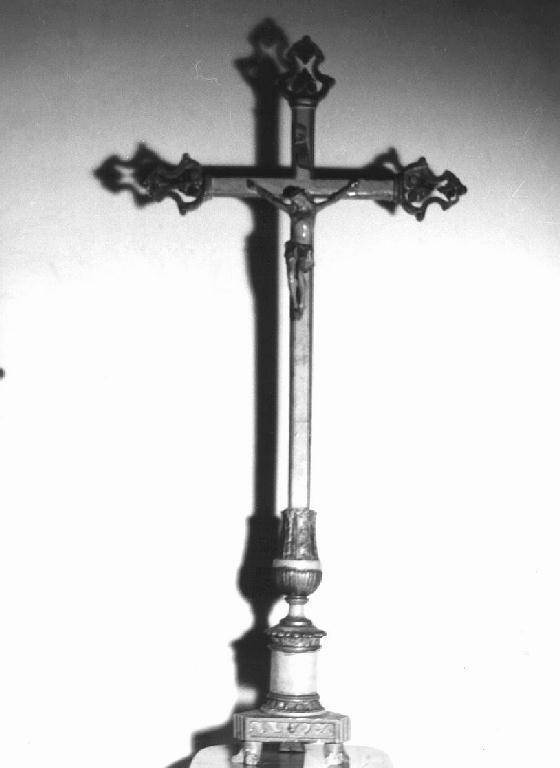 Cristo crocifisso (crocifisso, opera isolata) - ambito ligure (seconda metà sec. XIX)