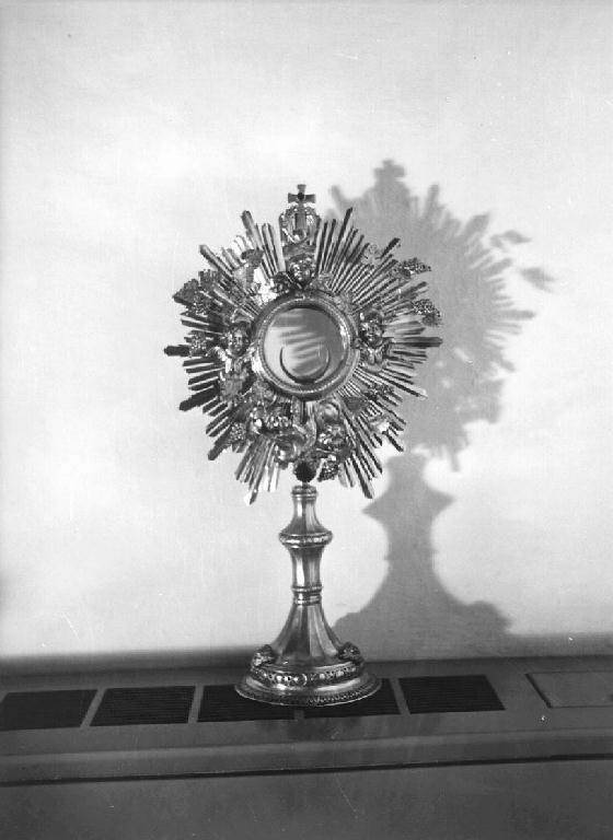 ostensorio - bottega genovese (inizio sec. XIX)