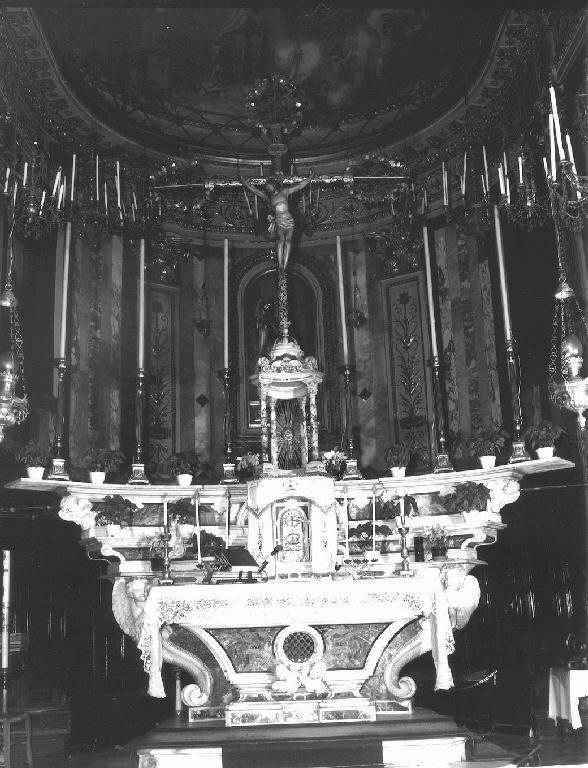 altare maggiore di Schiaffino Francesco Maria (bottega) (prima metà sec. XVIII)