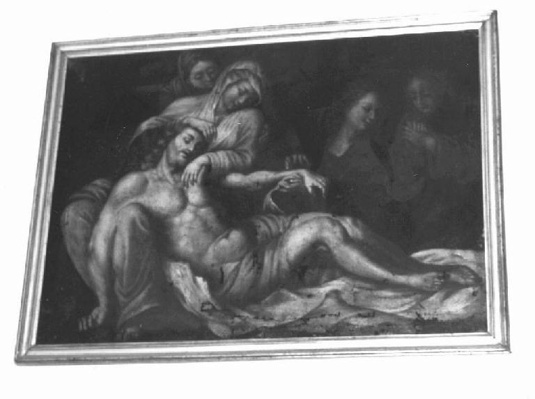 deposizione (dipinto) - ambito genovese (secc. XVI/ XVII)