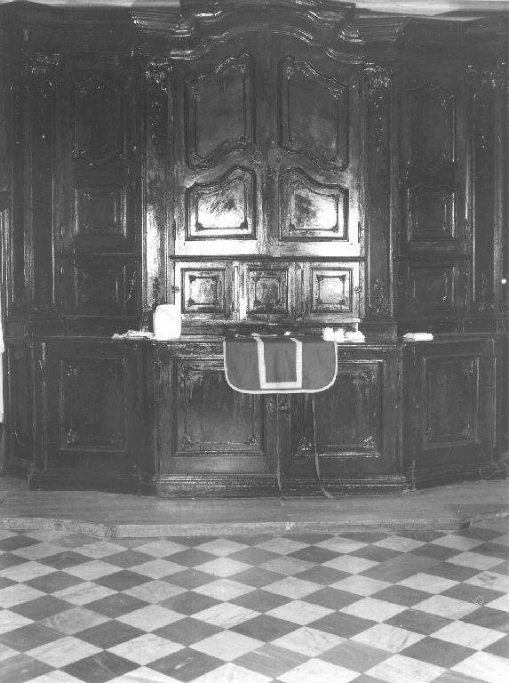 armadietto per oli santi - bottega ligure (seconda metà sec. XVIII)